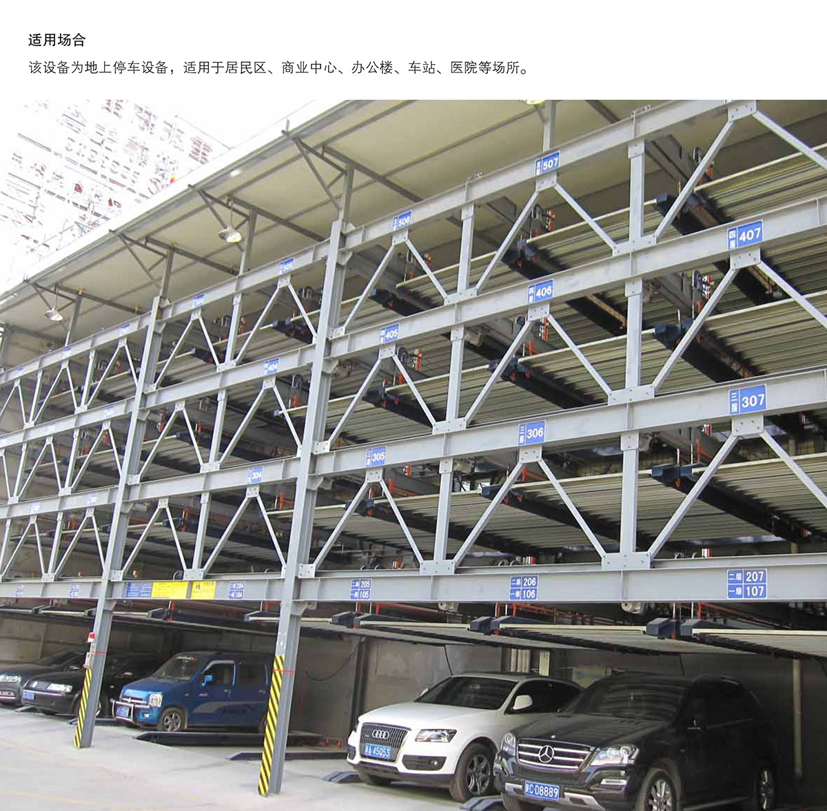 重慶PSH4-6四至六層升降橫移立體停車設備適用場合.jpg