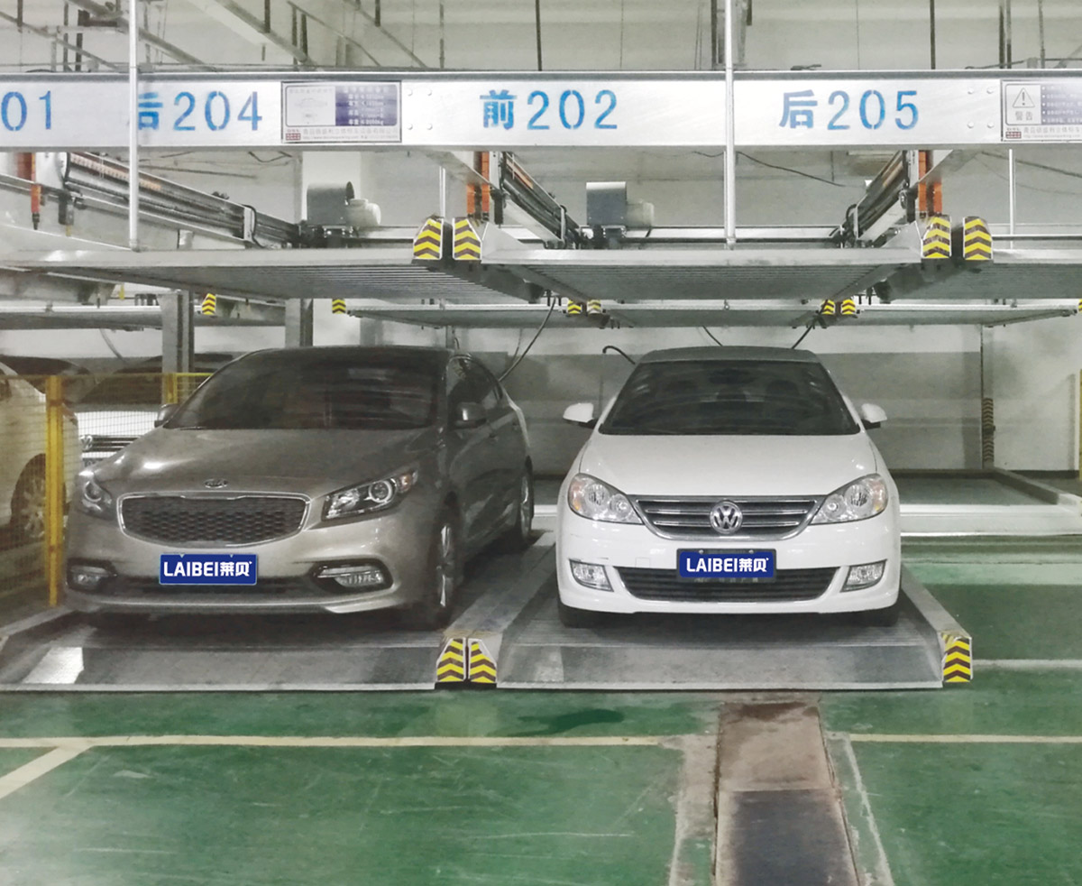 PSH2重列二層升降橫移立體停車設(shè)備